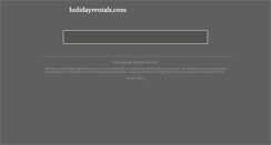 Desktop Screenshot of holidayrentals.com