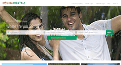 Desktop Screenshot of holidayrentals.co.in